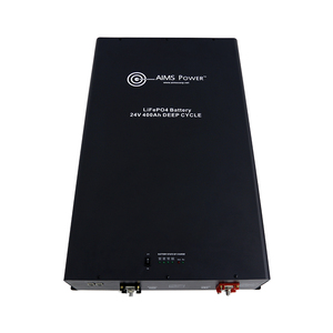 แบตเตอรี่อุตสาหกรรม LiFePO4 24V 400A 6000 รอบการใช้งาน สำหรับเก็บพลังงานแสงอาทิตย์ อุณหภูมิใช้งาน 0-70 องศาเซลเซียส 32 เซลล์ รุ่น 45012 - Product Image 1