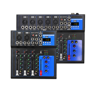 Mixer Audio <span class=keywords><strong>Professionale</strong></span> Portatile con Interfaccia USB, Riproduzione Digitale MP3, Console DJ a 4 Canali per Performance e Streaming Live - Product Image 6