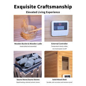 Yite โทรศัพท์มือถือแบบปรับแต่งได้ตามต้องการสำหรับครอบครัวที่ทันสมัยแบบแข็งเฮมล็อคไม้ห้องซาวน่าปลั๊กเสียบหน้าต่างบ้านปลั๊กใช้ในเชิงพาณิชย์ - Product Image 3