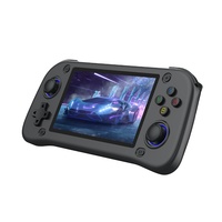[HOT] Console de jeu portable originale G28 64 Go avec écran LCD de 4,3 pouces, système Linux EMELEC, lecteur de jeux portable pour PS1