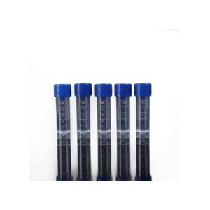 Langjian Cryogenic Tubes 15Ml Graduated <b>Screw</b> Cap <b>Flat</b> Bottom For Laboratory Freezing - Product Image 4