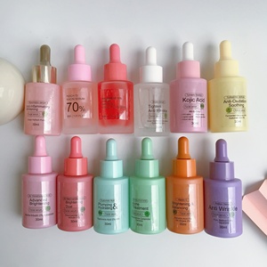 Sıcak satış 30ml koyu nokta düzeltme kollajen kızdırma Serum cilt bakımı beyazlatma Pdrn pembe peptid Serum - Product Image 3