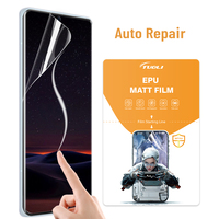 Film de protection d'écran en hydrogel mat EPU 12x18cm à couverture intégrale avec logo personnalisé pour magasin de téléphonie mobile