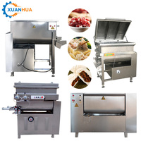 Nouvelle machine à mélanger et à farcir les saucisses de cerf Xuanhua, modèle BX-150, capacité de 150 kg, 380 V, pour viande de gibier mélangée