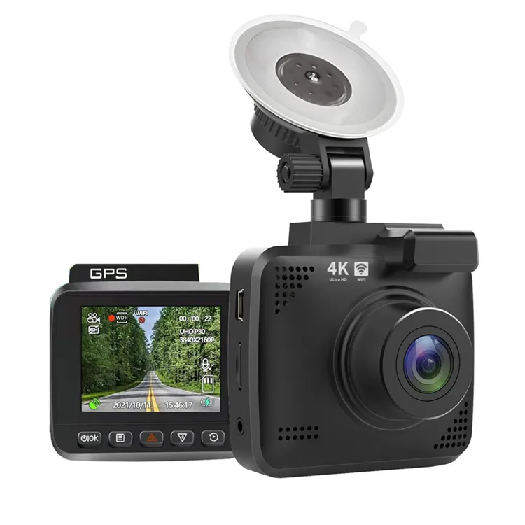 Relee 4K Car Dvr WiFi GPS Driving Recorder Night Sensor Camera Dash Cam 2K 1440P Video Recorder 170 Degree Camcorder Backup