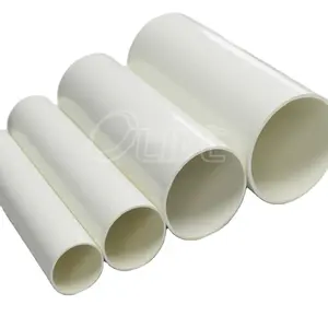 Supply Direct Pressure Plastic Large Diameter 400mm 75mm Upvc Drainage Pipe