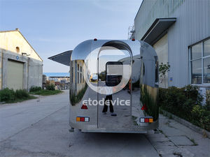 Cuisine complète de la rue Mini camion de nourriture Fast Food <span class=keywords><strong>Van</strong></span> Hot Dog Café Remorque de nourriture - Product Image 3