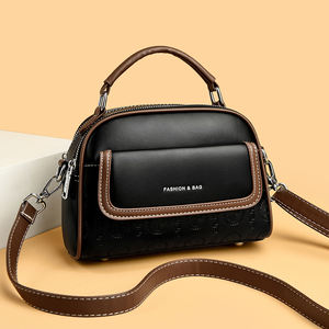 Sacs à main pour femmes à la mode Sacs à bandoulière simples les plus vendus et sacs à bandoulière classiques avec fermetures à glissière diagonales pour femmes - Product Image 2