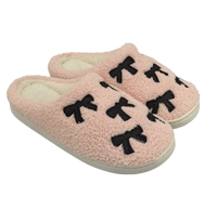 YL7317 personnalisé mode mignon coton femme intérieur maison pantoufles avec fond épais chaud hiver Couple fourrure pantoufles