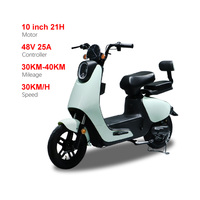 Scooter électrique de qualité supérieure, prix CKD, pneus de 10 pouces 14x2.50 avec dossier, moto électrique