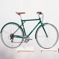 Vélo de ville rétro personnalisé pour hommes OEM avec cadre en alliage d'aluminium, vélo utilitaire de course rapide, vélo multi-usages