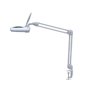Lampe Loupe LED Professionnelle avec Pince, Bras Réglable 5X 10X, Idéale pour Atelier, Réparation, Bijouterie, Lecture - Product Image 1