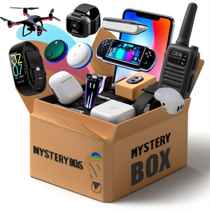 Tech Lover's Electronics Mystery Box Gadgets Teléfonos y más para papá, mamá o niños - Product Image 1