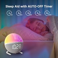 Nouvelle Lampe Réveil Connectée 2025 : Machine à Rêves de Chevet avec Lumière Intelligente et Horloge à Intensité Réglable pour un Sommeil Personnalisé