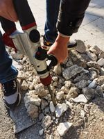 Marteau électrique haute puissance pour usage domestique industriel Outil multifonctionnel à double usage pour les perceuses électriques de démolition de béton