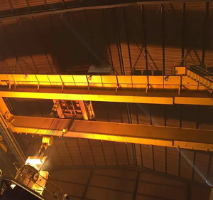 เครนสะพานเคลื่อนที่แบบโอเวอร์เฮด 250 ตัน สำหรับโรงงานหล่อโลหะ สภาพใหม่ ยกได้ 25 เมตร พร้อมมอเตอร์สำหรับงานก่อสร้าง - Product Image 2