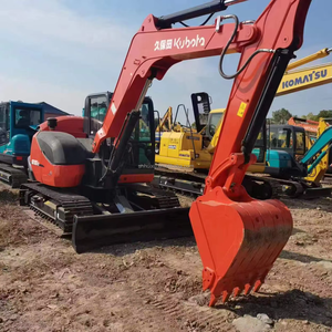 Mini-excavatrice hydraulique Kubota KX183 de 1,8 tonne, d'occasion, à chenilles, diesel, pour travaux de terrassement - Product Image 1