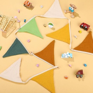 Guirnalda de Cumpleaños de Algodón con Diseño de Latte Art para Habitaciones Infantiles y Guarderías, Decoraciones Colgantes - Product Image 3