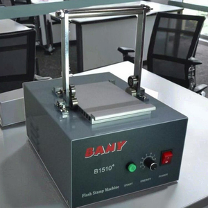 BANY Series B1510 Máquina de sellos de flash fotosensible Uso de oficina Capítulo de dibujos animados Máquina de exposición Rodillo Goma Metal Tinta Plástico - Product Image 6