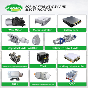 Kit moteur Brogen 40 kW 144 VDC pour voitures, état neuf, type synchrone à aimants - Product Image 6