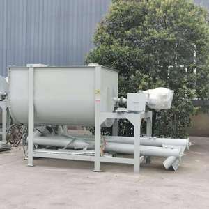 Mezclador Industrial de Polvo Seco, Mezcladora Horizontal de <span class=keywords><strong>Mortero</strong></span> con Alimentador de Tornillo, Mezcla Uniforme para <span class=keywords><strong>Cemento</strong></span>/Yeso, Uso en Construcción - Product Image 5