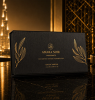 Boîtes rigides magnétiques en papier artistique avec logo de marque personnalisé en relief pour l'emballage de parfums, coffrets cadeaux cosmétiques haut de gamme