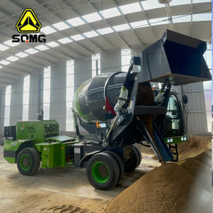 270 °   Camion malaxeur <span class=keywords><strong>à</strong></span> béton portatif auto-chargeur de 3,5 m³ avec moteur Yuchai 85 kW, mélange rapide et rendement élevé - Product Image 3