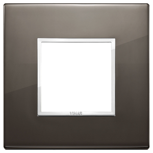 Vimar Wall <b>Switch</b> Black Sapphire Plate 10.85x11.6x1.85cm Modern Design - Product Image 1