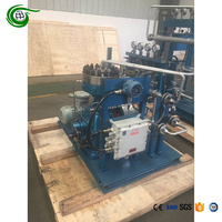 Compresor de Diafragma de Helio de 18.5KW Completamente Libre de Aceite, Entrada 25Bar, Salida 120Bar, Flujo 150Nm3/h, Compresor Industrial