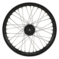 Ensemble de roues avant et arrière, jantes en aluminium CNC pour moto électrique tout-terrain Light Bee X Segway X260, pièces de rechange noires améliorées