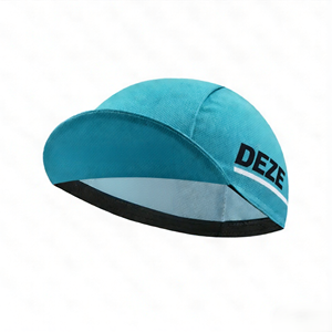 Casquette de cyclisme colorée, personnalisable, sans couture, séchage rapide, protection solaire, respirante, pour entraînement et course sur route, avec badge et numéro d'équipe - Product Image 5