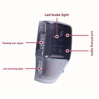 Accessoires pour pick-up : Feux arrière LED Plug & Play pour Ford Ranger Raptor, clignotants séquentiels, feux stop et de freinage, remplacement OEM