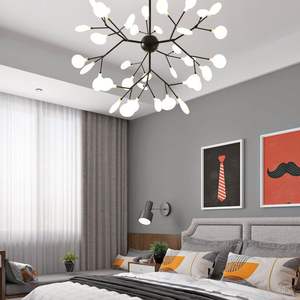 <span class=keywords><strong>Lustre</strong></span> classique postmoderne 140W G4/<span class=keywords><strong>G9</strong></span> 27/36/45, design branche d'arbre luciole, suspension gratuite, 3W 110V/220V, lampe centrale - Product Image 3