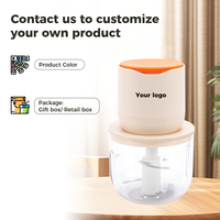 Mini hachoir électrique sans fil pour viande et légumes, avec bol de qualité alimentaire, ustensile de cuisine portable
