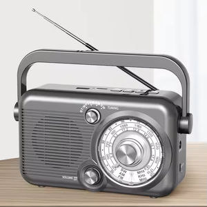 Nuevo Radio Vintage de Banda Completa con Altavoz Bluetooth y Puerto USB para Personas Mayores - Product Image 1