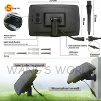 Guirnalda de Luces LED Solares para Exteriores, Impermeables IP65, 10 Metros, 3500K, Blanco Cálido, Panel Solar de 5.5V, USB