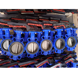 Válvula de Giro Manual DIN Tipo Lug PN10 PN16 DN40-DN1000 GG25 GGG50 DIN3354 para Agua y Centrales Eléctricas - Product Image 3