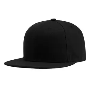 时尚Oem设计刺绣平帽檐Snapback帽