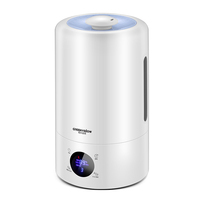 Humidificateur d'air portable de 5l, diffuseur ultrasonique, livraison gratuite en chine, 2021