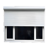 Volet roulant en aluminium blanc, volet roulant électrique de sécurité pour la maison