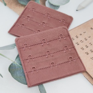 Bande élastique de fermeture à crochets et œillets pour vêtements, accessoire essentiel pour sous-vêtements, fermeture confortable pour vêtements - Product Image 1