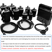Kits de servomoteur 750w 1kw 3kw anti-goutte IE 3 CNC Ac 80 servomoteur pour tour de fraisage CNC
