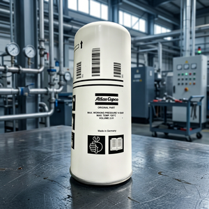 Boîtier de filtre authentique Atlas Copco 1614920200, filtre à tuyau 1092207320, pièces de rechange d'origine pour compresseur d'air à vis - Product Image 1