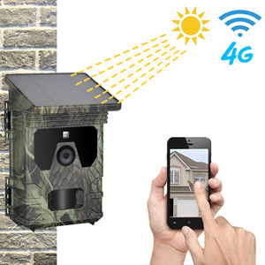 Caméra de chasse solaire Hc 600pro 4g, résolution 2k, étanche, pour l'extérieur, avec prise en charge de la carte microSD - Product Image 1