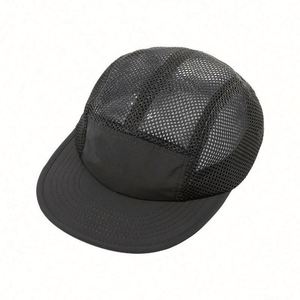 Japanese Style Quick-drying Outdoor Breathable Baseball Cap Mesh <b>Flat</b> Bill Sports Cap Camping <b>Hats</b> - Product Image 6