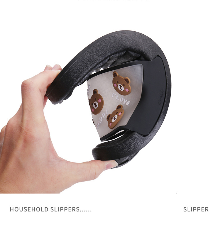Home Slippers Wholesale Indoor Bathroom Hollowed Men and Women PVC Anti-slip Slides Shoes