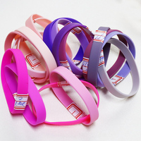 Bracelet en silicone personnalisé Kofei pour festival sportif, bracelet de poignet en caoutchouc imprimé avec logo