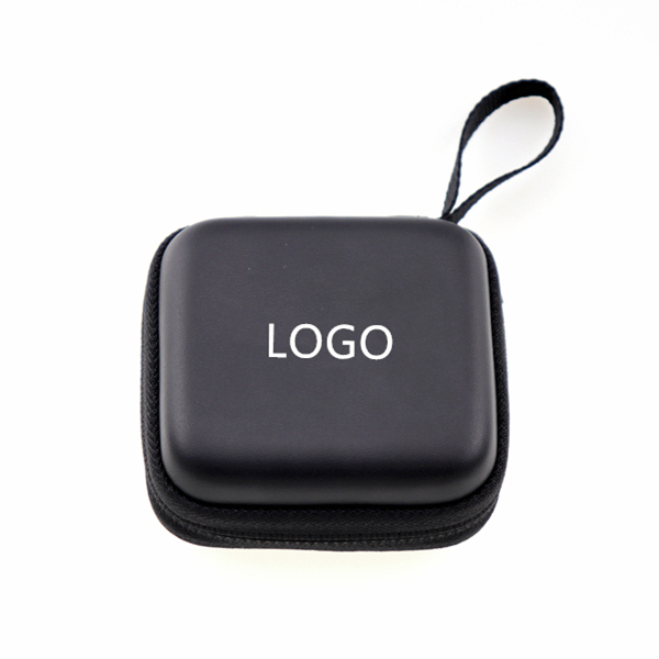 New Eva Hard Mini Case Bag Custom Zipper Eva LOGO Earbuds Earphone Hard Case for Storage Cable Earphone