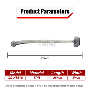 Guosong Meilleure Qualité 24 Brins Pêche à la <span class=keywords><strong>Carpe</strong></span> Boilie Stop Clear Rubber Long Hair Rig Bait Stopper Carp - Product Image 3