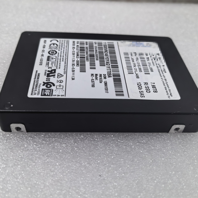 IBM V5000E V5030E 02PX543 Storwize SAS 2.5 Inch 7.68TB SSD 12GB 02PX752 Drive Internal 8TB HDD for Server Storage Solutions